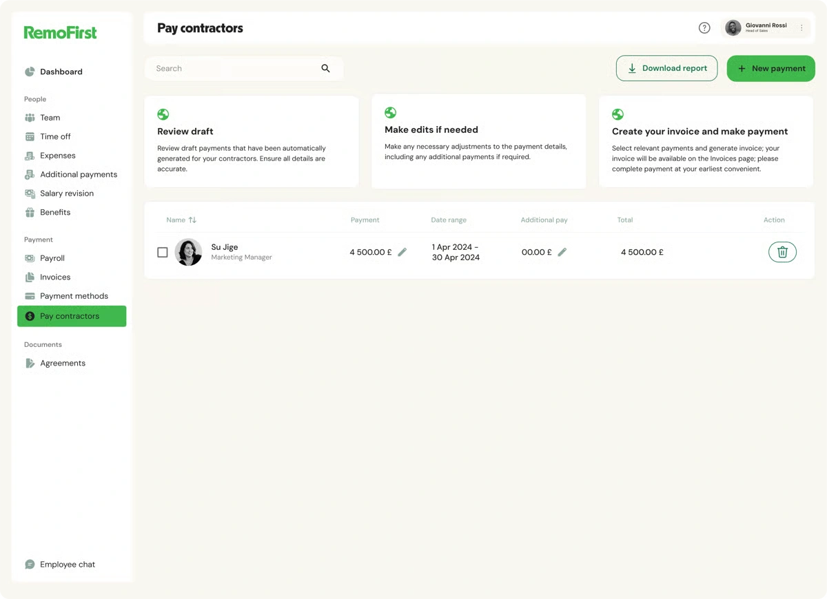 RemoFirst platform dashboard 3