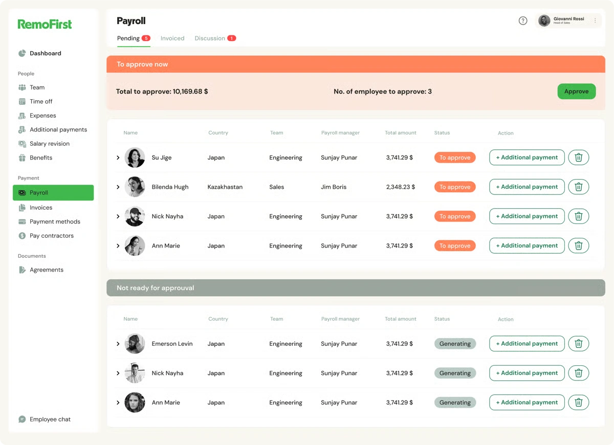 RemoFirst platform dashboard 4