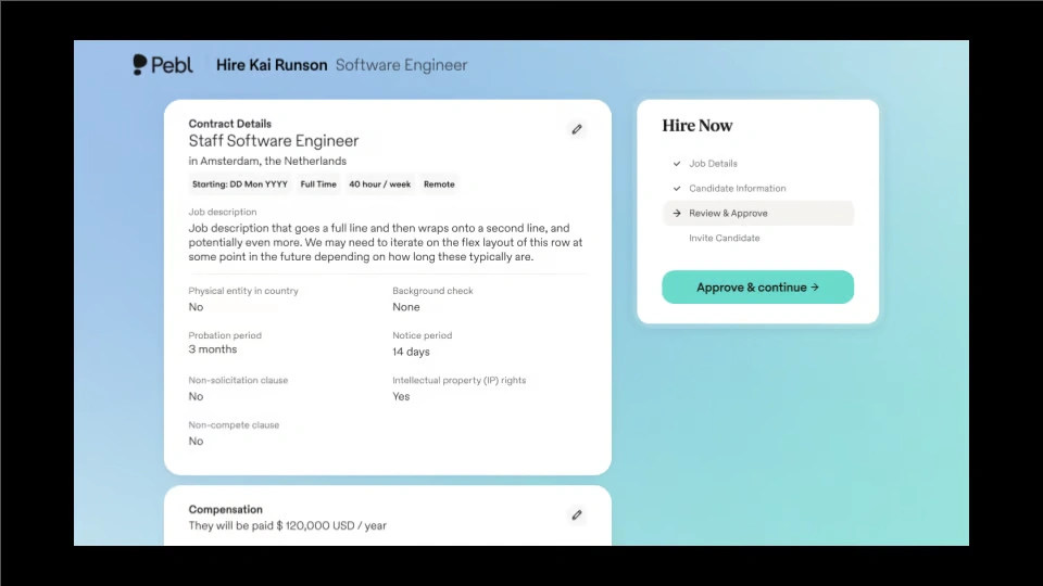 Pebl platform dashboard 5