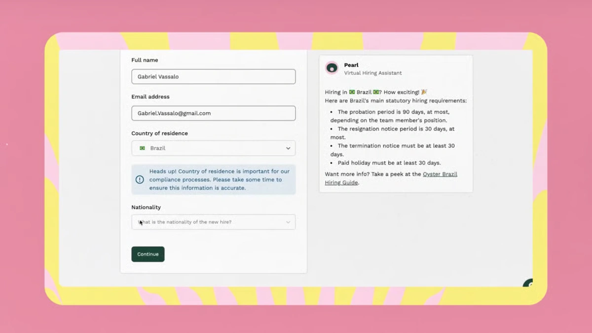 Oyster platform dashboard 2