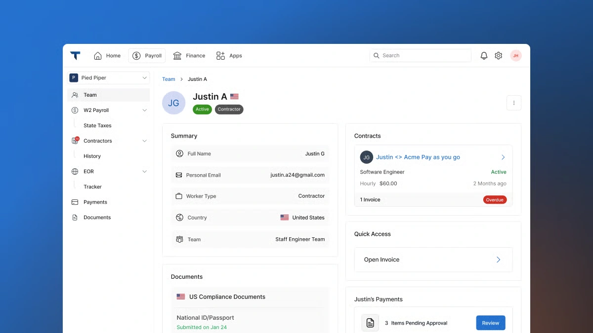 Thera platform dashboard 2