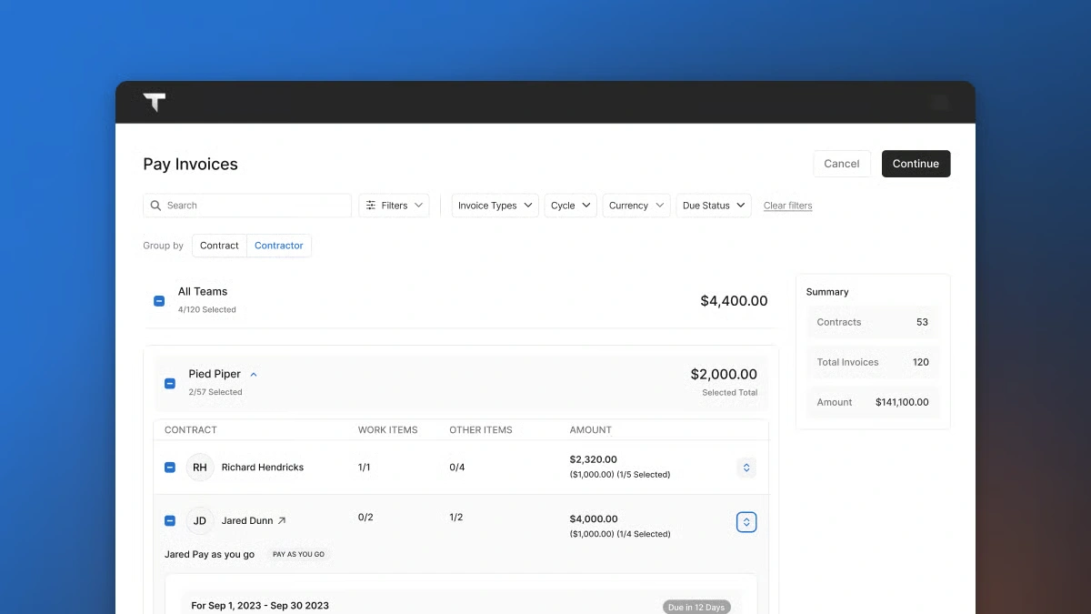 Thera platform dashboard 4