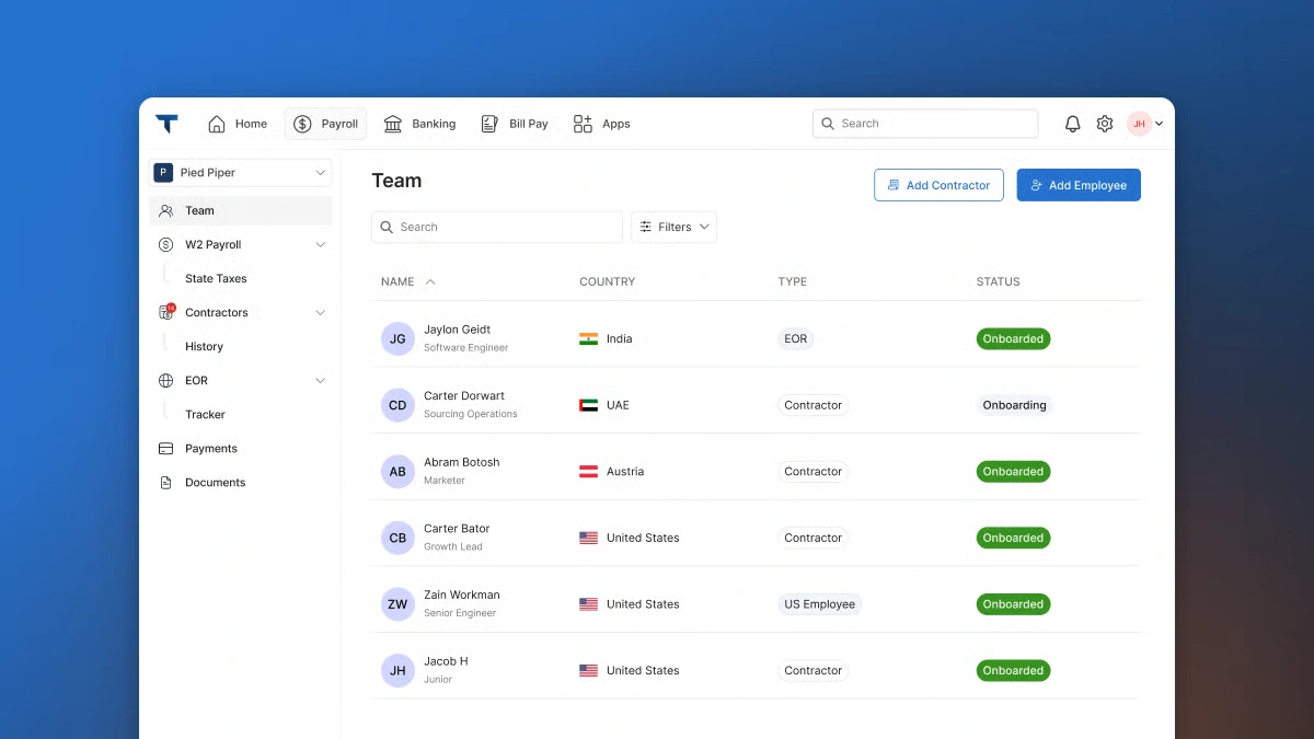 Thera platform dashboard 5